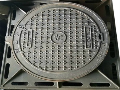 鑄鐵球墨井蓋規(guī)格型號(hào) 球墨鑄鐵井蓋厚度少