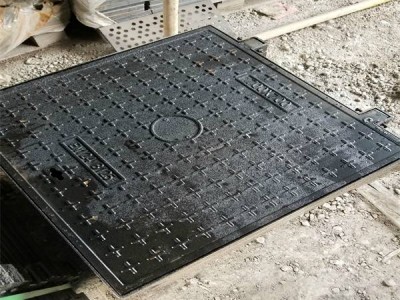 球墨鑄鐵防沉降式井蓋廠家 分離式防沉降球墨鑄鐵井蓋底座